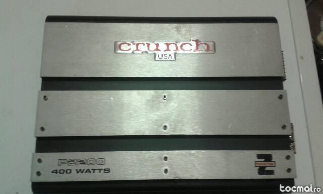 Amplificator statie crunch usa 2200 de 400w.