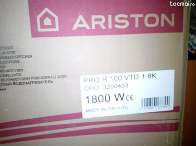 Boiler termoelectric Ariston PRO R100 vtd 1, 8k