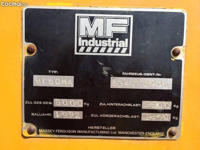 Buldoexcavator Massey- Ferguson MF 50HX 8 tone an 1992