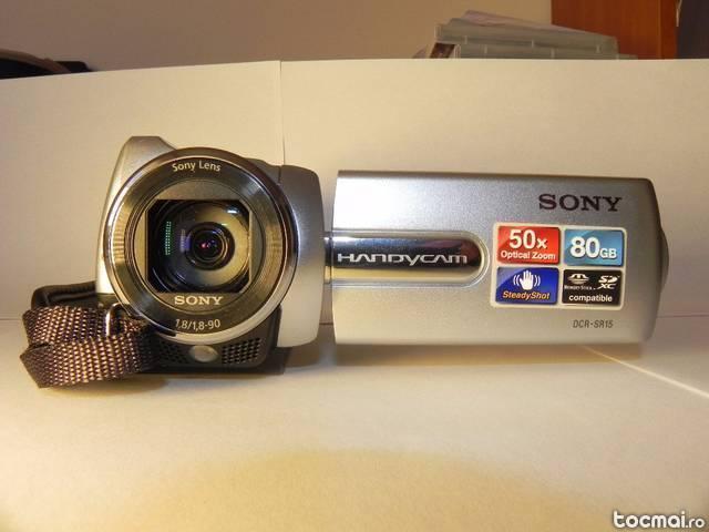 Camera Video Sony Handycam HDD- 80GB 50xOptical Zoom