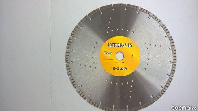 Disc diamantat segmentat 350 x 25, 4 mm intervis yellow