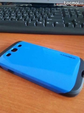 Husa Slim Armor Samsung Galaxy S3 ( III ) albastra