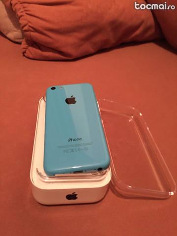 Iphone 5c albastru nou
