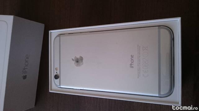 Iphone 6 64gb silver nou