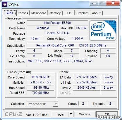 Kit placa de baza cu procesor Dual- Core 3. 00 Ghz / DDR3