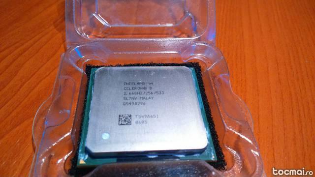 Kit Procesor Intel Celeron 2, 66 Ghz/ 256/ 533 SL7NV + cooler