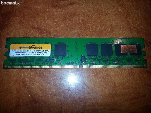 Memorie PC DDR2 Simmtronics / 1 GB / 800 Mhz