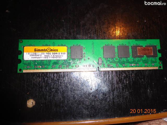 Memorie PC Simmtronics 1GB/ DDR2/ 800 mhz