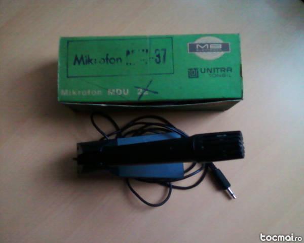 microfon pt. atasare la magnetofoane, statii de amplificare
