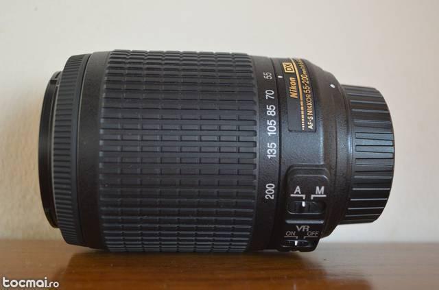 Nikon AF- S DX Zoom- Nikkor 55- 200mm f/ 4- 5. 6G ED VR