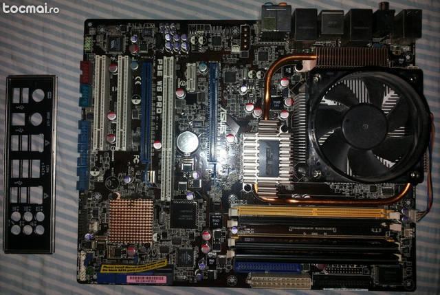 Placa de baza asus p5e ws pro+proc. e8600+2gb+cooler