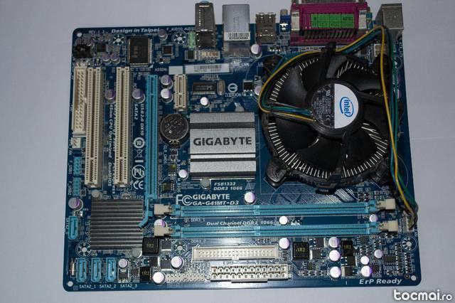 Placa de baza gigabyte + procesor intel pentium e6500