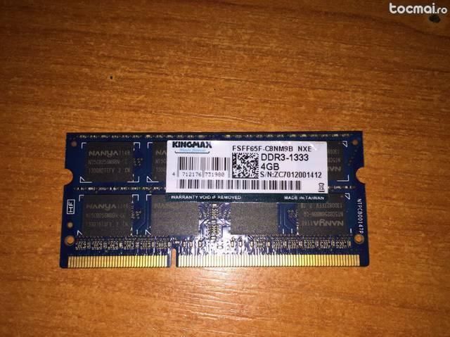 RAM 4GB Laptop 1333 MHz DDR3