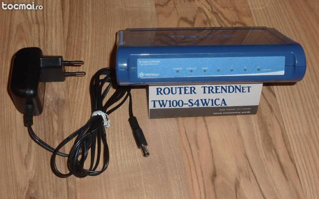 Router trendnet tw100- s4w1ca 10/ 100mbps