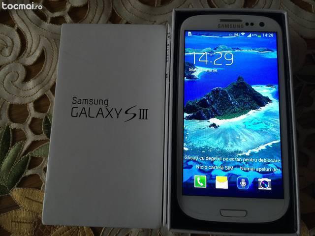 Smartphone samsung galaxy s3 alb - 32 gb la cutie
