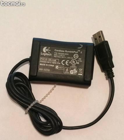 Adaptor receiver wireless USB Logitech Cordless RumblePad 2