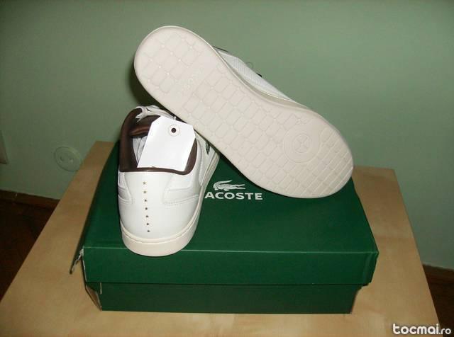 Adidasi Lacoste Mens Nistos Tribute Trainers marimea 42