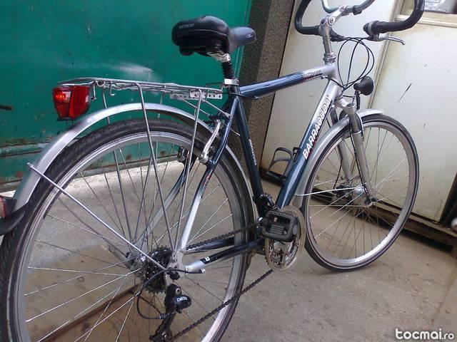 bicicleta aluminiu impecabila inalta