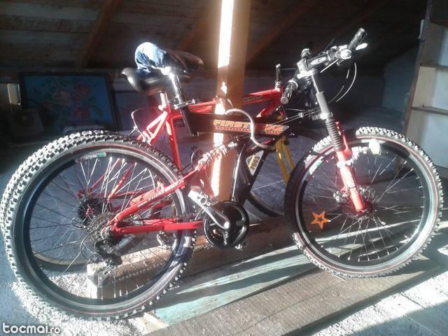 Bicicleta mountain bike 26`
