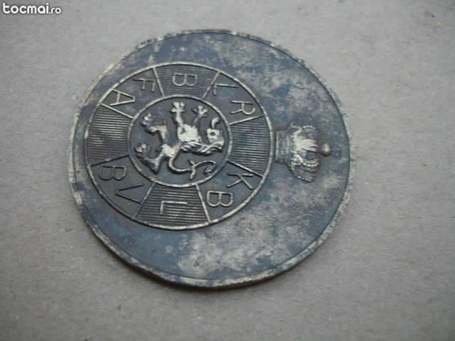 moneda veche din bronz