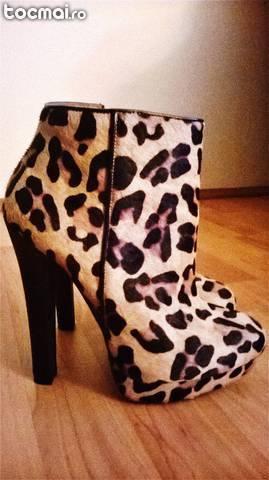 botine leopard