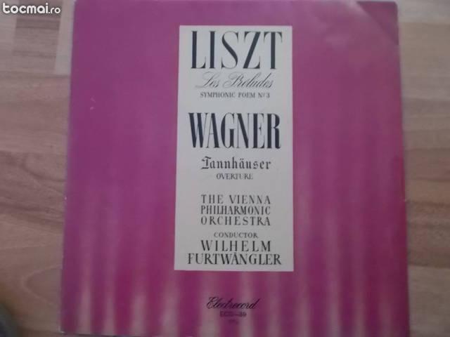 Vinil- Liszt, Les Preludes symphonic poem nr 3, Wagner