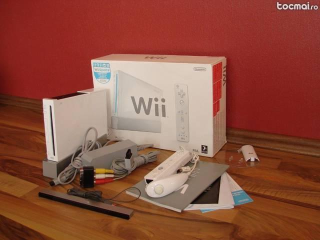 Consola Wii + Accesorii originale + Joc