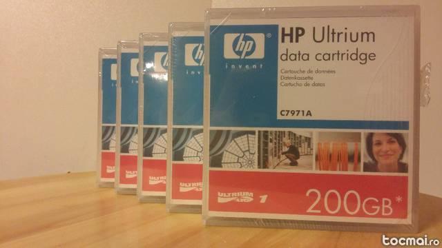 HP LTO- 1 Ultrium 200 GB Data Cartridge C7971A Nou