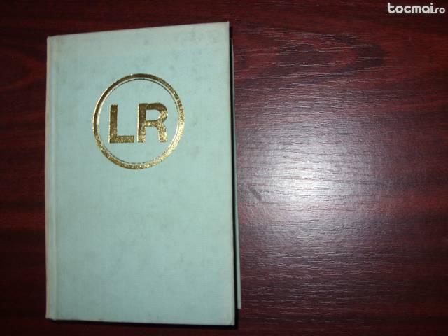 Liviu Rebreanu - Opere 4 ( Ion, cartonata, 791 pag )