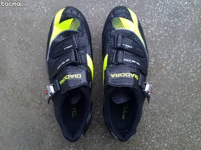 Pantofi ciclism firma diadora