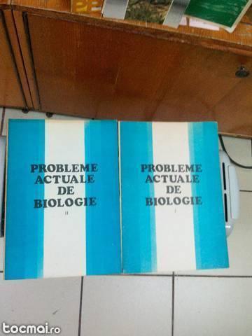 Probleme actuale de biologie 2 volume