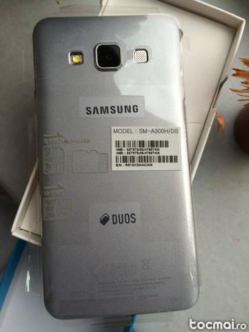 Samsung a3, duos, gri, nou. .