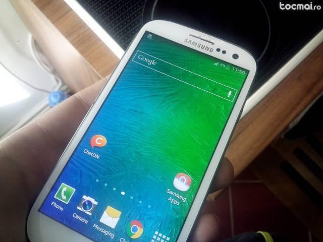 Samsung S3 - 4G, 2Gb RAM, Android 4. 4. 4, Alb