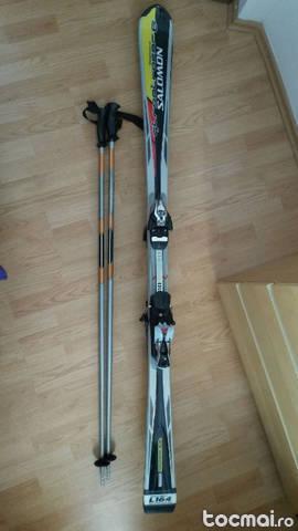 Ski carv Salomon StreetRacer 600 164cm + bete Fischer 125cm