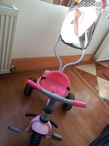 Tricicleta Smoby - fab in Franta (10 luni - 3 ani - Fete)