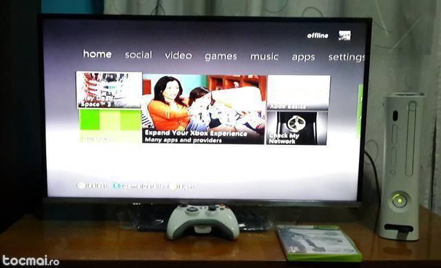 Xbox 360 cu controller wireless si joc dead space 3