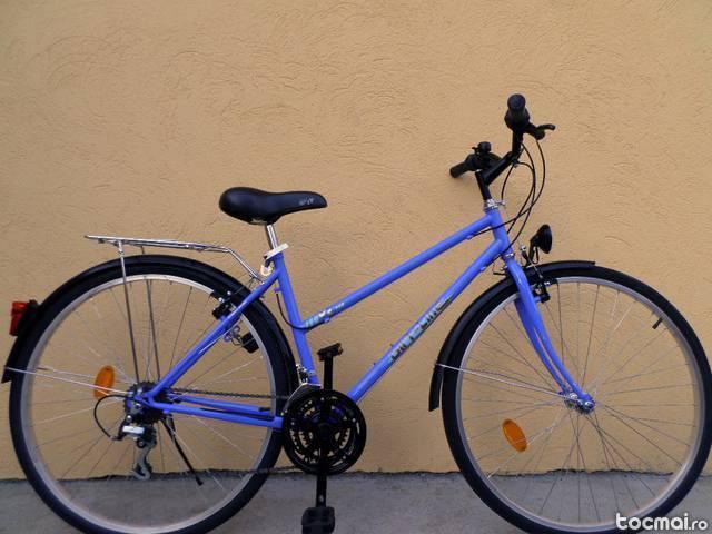 Bicicleta City Bike, Dart- Line, Roti 28