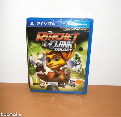 Joc PS Vita - The Ratchet & Clank Trilogy ( 3 jocuri )