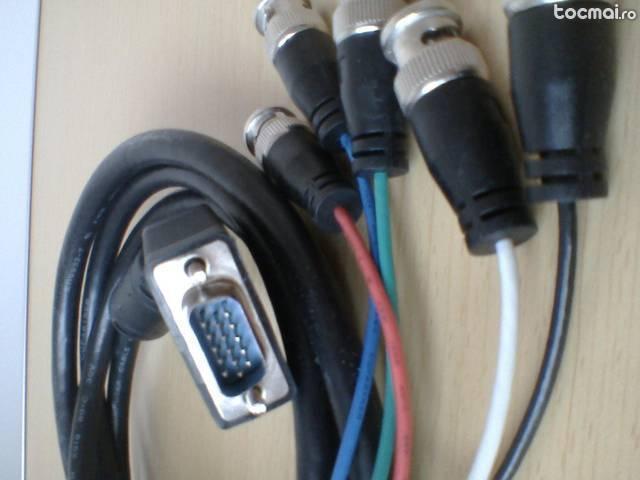 1 bucata - Cablu pentru monitor VGA - BNC