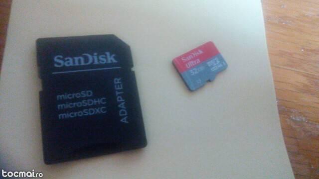 card micro SD 32 gb. +adaptor