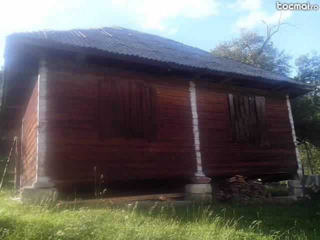 casa de lemn demontabila