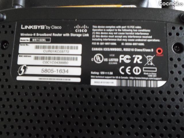 Cisco- Linksys WRT160NL Router