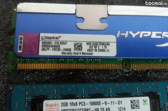DDR3 2Gb diverse modele perfect functionale