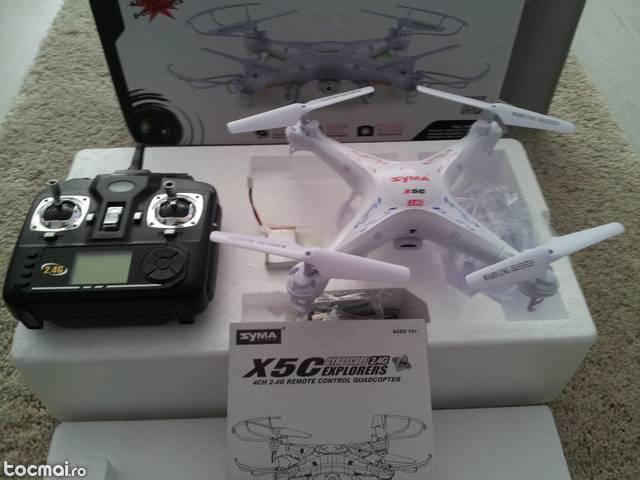 Drona Quadcopter Syma X5C- 1 camera video / 2 baterii