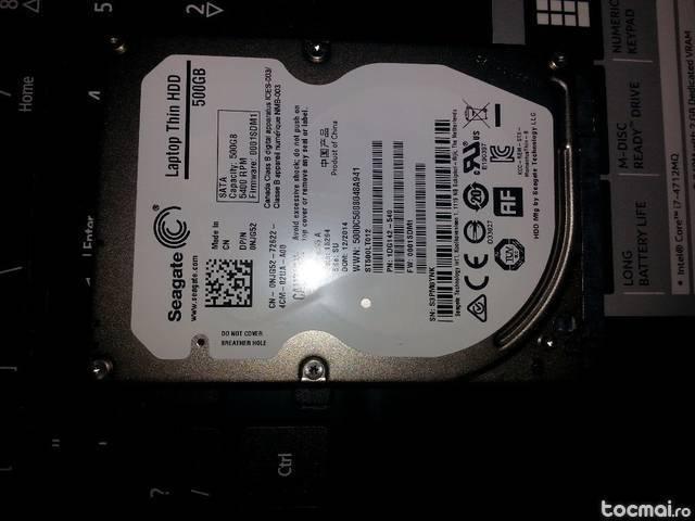 Hard disk laptop seagate 500gb, sata 2