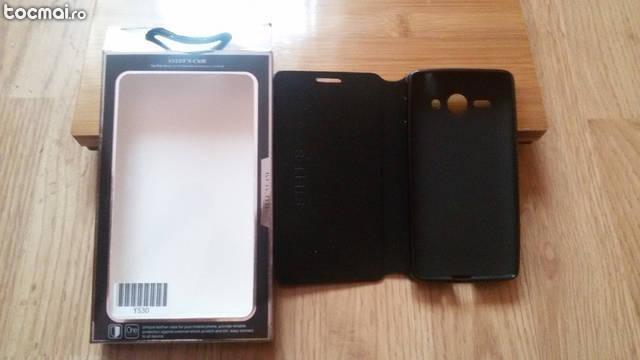 Husa flip cover Huawei Ascend Y530 si folie cadou