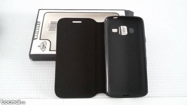 Husa flip cover Samsung Galaxy Express 2 si folie cadou