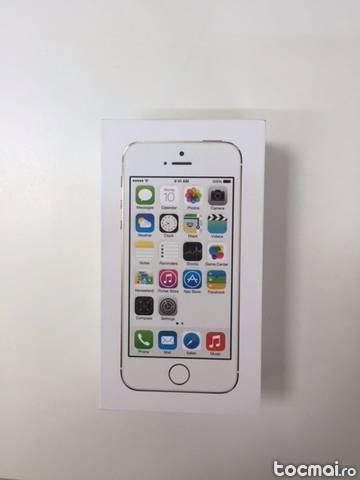 iPhone 5S 64Gb Gold neverloked din fabrica Nou