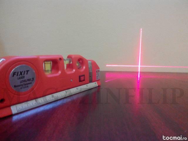 Nivela cu laser, ruleta Level Pro 3