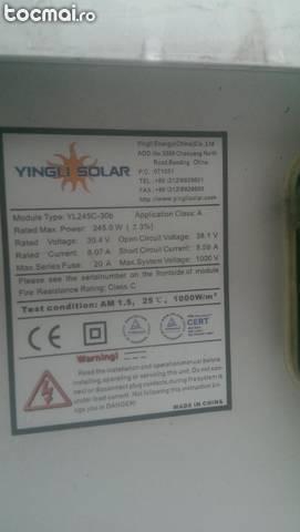 Panouri solare fotovoltaice 245 W monocristaline